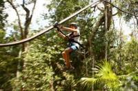 4-in-1 Tulum Adventure: Zipline, Cavern Rappel, Cave Snorkel and Skycycle