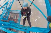 Abseil from the Tees Transporter Bridge