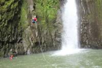 Adventure Rappel Tour and Transfer to Arenal from San Jose
