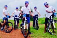 Aguada Hill Cycling Tour from Nerul