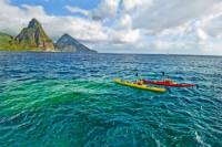 All-Inclusive Anse Chastanet Resort Beach Day: Piton Kayaking, Snorkeling and Powerboat Adventure