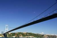 Bosphorus Bridge From Asia To Europe From Istanbul
