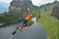 Bungy Jumping from Stockhorn Cable Car from Interlaken