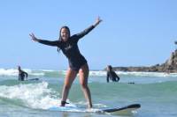 Byron Bay Combo: Minyon Falls and Hinterland Day Trip and Learn to Surf at Byron Bay
