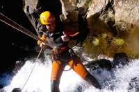 Canyoning in Ribeira das Cales