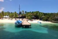 Catalina Island and Chavon River Catamaran Cruise from Punta Cana