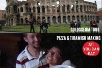 Colosseum Tour and Pizza Making in Rome