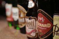 Czech Beer Tasting Paired with Cheese and Crackers in Prague