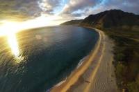 Doors-Off Helicopter Tour in Oahu: North Shore Sunset Ride
