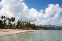El Yunque Rainforest and Luquillo Beach from San Juan