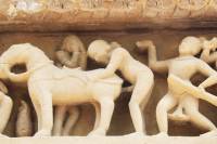 Evening Excursion: Western Group of Temples including Light and Sound Show and Dinner from Khajuraho