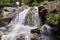 Falling Waters Trail Waterfall Rappelling Experience