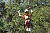Falmouth Shore Excursion: Private Round-Trip Transport to Zipline and Bamboo Blu Beach