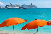 Freeport Shore Excursion: Round-Trip Beach Transfer to Paradise Cove