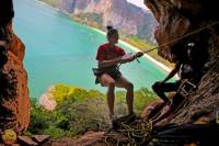 Full Day Rock Climbing and Caving Tours at Railay Beach in Krabi