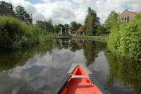 Guided Sunset Canoe Tour and Dinner in Waterland from Amsterdam