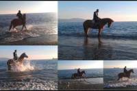 Horse Riding on Kalamata beach