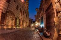 Islamic Cairo Al Muizz Street Al Azhar Mosque and Khan El Khalili Bazaar from Giza