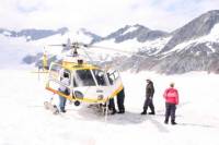 Juneau Shore Excursion: Helicopter Tour and Dogsledding Experience