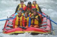 Kicking Horse River Rafting Family Adventure Including BBQ Lunch