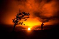 Kilauea Hike and Glow from Kona