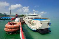 Koh Phangan to Bangkok by Big Ferry and VIP Coach