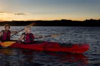 Lake Rotoiti Evening Kayak Tour including Hot Springs, Glowworm Caves and BBQ Dinner