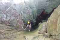 Marble Mountain Rappelling Tour with Temple and Cave Exploration from Hoi An