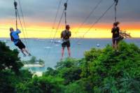 MegaZip Adventure Park Zipline on Sentosa Island