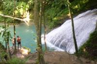Montego Bay Shore Excursion: Blue Hole and Secret Falls Express plus Shopping