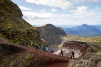 Mt Tarawera Volcanic Guided Hike Experience