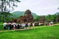 My Son Holyland Tour Including Boat Trip from Hoi An