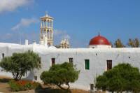 Mykonos Shore Excursion: Private Tour of Little Venice, Kalafati Beach and Panagia Tourliani Monastery