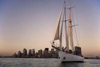 New York Sailboat Cruise with Wine, Cheese and Charcuterie