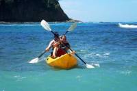 Ocean Kayak to Chora Island and Snorkeling