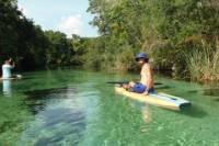 Paddleboard Tour of St Petersburg's Spring River