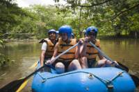 Palenque Combo Tour: Bonampak Archaeological Site and Lacanjá River Rafting