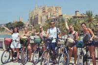 Palma Old Town: Guided Bike Tour in Mallorca