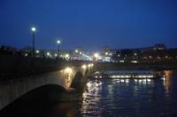 Paris by Night: Dinner at Les Ombres, Seine River Sightseeing Cruise and Cabaret Show