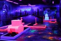 Prague Black Light Mini Golf Admission Ticket