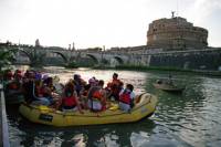 Rome Tiber Sightseeing tour by Fun ECO Boats in the City Center