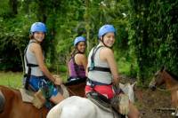 San Jose Combo Tour: Horseback Riding and Sarapiquí River Boat Ride