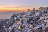 Santorini Sunset Dinner Cruise Including Nea Kameni Visit and Wine Tasting