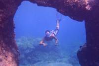 Snorkeling and Kayak Adventure: Underwater Arches, Lava Tubes and Sea Caves