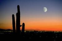 Sunset and City Lights Aerial Tour of Phoenix