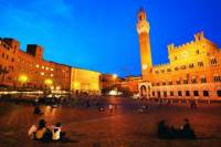Sunset Siena and Chianti Wine Tour with Dinner from Florence