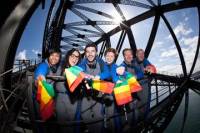 Sydney BridgeClimb: Mardi Gras Disco Climb