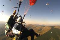 Tandem Paragliding Experience Including Transport from Rome