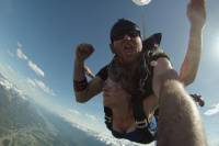 Tandem Skydive Over the Canadian Rockies