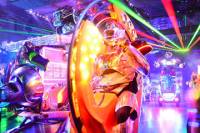 Tokyo Robot Cabaret Show Including Dinner at 'Alice in Wonderland' Themed Restaurant